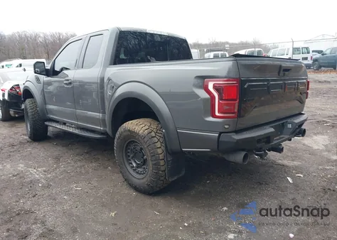 2018 Ford F-150 Raptor из США, поврежденный, VIN 1FTEX1RG6JFC00340